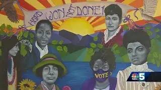 Vermont Secretary of State's Office celebrates women's suffrage painting, return to Montpelier of...