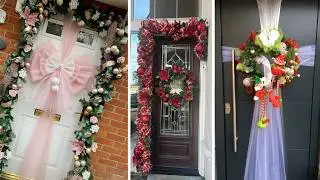 +159 iDEAS para que tu ENTRADA DE PUERTA luzca INCREÍBLE esta Navidad lleno de magia, calidez estilo