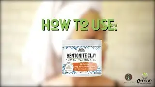 How To Use Luxe Organix Bentonite Clay Indian Healing Clay