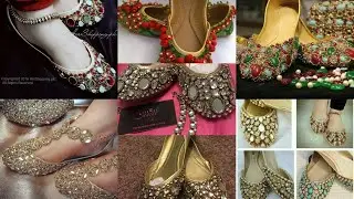 Precious New Bridal Khussa Shoes designs For Female 2023