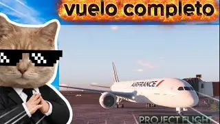 Vuelo completo B787 Larnaca-gatwick✈️ | project flight (invitado especial😼)