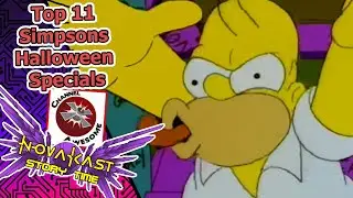 TOP 11 SIMPSONS HALLOWEEN - [Rob Reacts to Channel Awesome] - Nostalgia Critic | Novakast