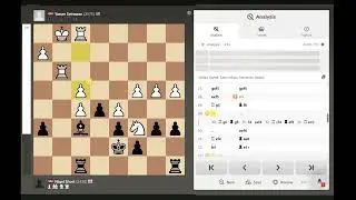 Yasser Seirawan (2575) Vs Nigel Short (2430) 1-0 Round 3 Phillips & Drew Kings 1982