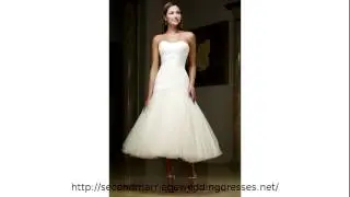 Knee Length Wedding Dresses - 08