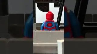 Out of web fluid #falling #spiderman #spidermanweb #marvel #lego
