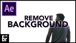 Удалить фон с помощью After Effects