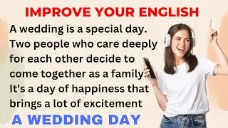 A Wedding Day | Improve your English | Learning English Speaking | Level 1 | Listen and Practice