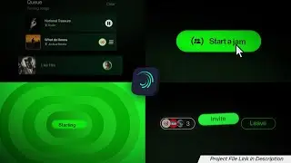 Made this Spotify UI animation ad in #alightmotion ib: @sutoxoriginals (project file) 