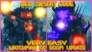 Roblox - WATCHMAN OF DOOM NEW INSERT  CODE  in  TOILET WORLD ROLEPLAY 2