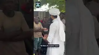 49 People accepted Islam 📍 Maone Park, BlantyreDawateislami Malawi 🇲🇼