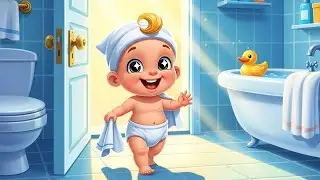 Splash Splash Bath Time 🛁💦 | Fun Nursery Rhyme for Kids | Baby Bath Song⭐ 