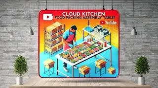 Cloud Kitchen Food Packing || Assembly table tour of our cloud kitchen
