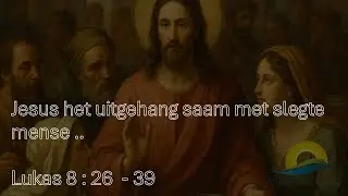 Jesus het uitgehang met slegte mense