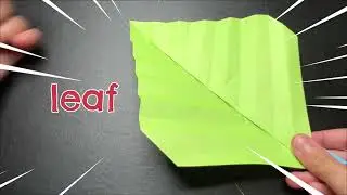 🍃 Origami Leaf Tutorial 🌿Make These Gorgeous Paper Leaves!