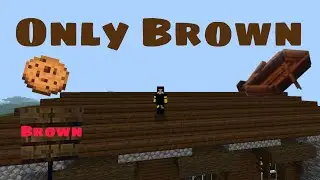 Minecraft but I can only touch Brown #shorts #minecraft