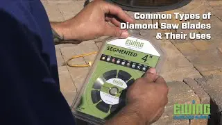 Common Types of Diamond Saw Blades and Their Uses