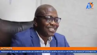 Présidentielle 2025 :À Boffa,le Directeur de campagne dela GMD salue lavictoire de Mamadi Doumbouya 