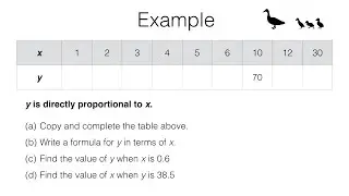 R10a video 3 of 4 Direct proportion