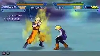 Shin Budokai Another Road - Future Gohan Combo