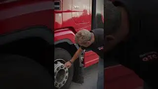 Controle van de vrachtauto