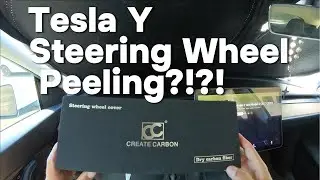 Tesla Y Carbon Fiber Steering Wheel Solution