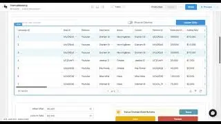 Centus Booking Application Dashboard on Retool