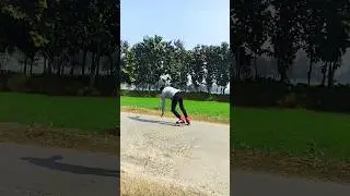OMG GIRL REACTION 😱👀 #skating#stunts#fail#inlineskating#shortvirals#youtubevideos