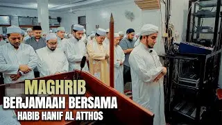 Habib Hanif bin Abdurrahman Al atthos. Imam Shalat Maghrib. Masjid Assaadah Poltangan, Jaksel.