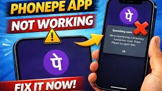 Phonepe app not working How to fix 