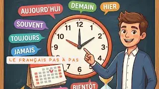 Leçon1: Les adverbes de temps/Time adverbes #apprendrelefrançais #adverbesdetemps  #timeadverbs