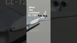 ✈️👨&zwj;✈️Lockheed CL-1201 #aviation #aviationgeek #lockheed