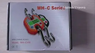Электронные весы 150 кг WH-C100 с алиекспресс