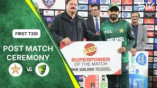 Post Match Ceremony | Pakistan vs Australia | Match 01 | T20I Series 2026 | PCB | M9E1H
