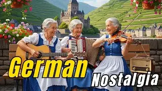 1 Hour Vintage German Schlager & Volksmusik – Relaxing Nostalgia 🎶✨