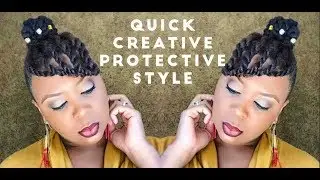Quick Creative Protective Style w/Undercut