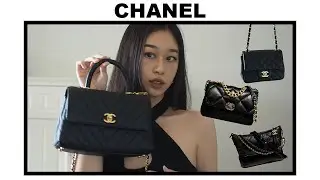 Chanel classic bag collection｜香奈儿黑金经典款101｜Square Mini方胖子｜Coco Handle｜19｜Gabrielle流浪包｜@torazyz