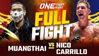 Muay Thai Icon ⚔️ Scottish Phenom 🥊 Muangthai vs. Carrillo | Full Fight