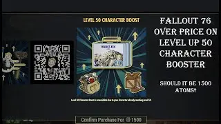 Fallout 76 Level 50 Character Boost