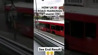 How UK road markings made #shorts #youtubeshorts #viral