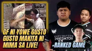 GF NI YOWE GUSTO MAKITA NI MIMA SA LIVE | RANKED GAME WITH 23SAVAGE, YOWE vs PALOS AND BOB!