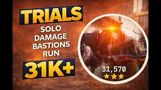 31K+ Solo Trials Damage Bastions Run | ARC Raiders