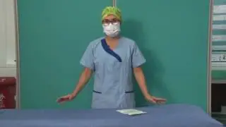 Lavado de manos y postura de guantes estériles – técnica abierta
