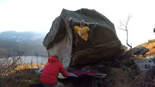 Barbarossa (8A) - Gjerdalen - 2nd ascend