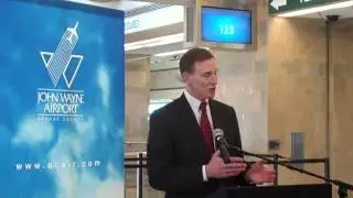 TSA Administrator John Pistole Announces TSA Pre✓&trade; at John Wayne Airport