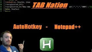AutoHotkey - Notepad++ AHK Syntax Highlighting