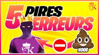5 PIRES ERREURS | Call Of Duty Mobile FR