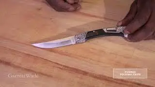 Garrett Wade Rugged Folding Knife with Saddle Lock