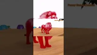 Colored Herbivores Animals Speed Races in Planet Zoo | Rhinoceros, Indian Elephant