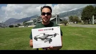 dron dm95 visitor prueba de vuelo