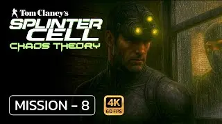 Playing Splinter Cell Chaos Theory Walkthrough Gameplay Mission 8 - (FULL GAME)
